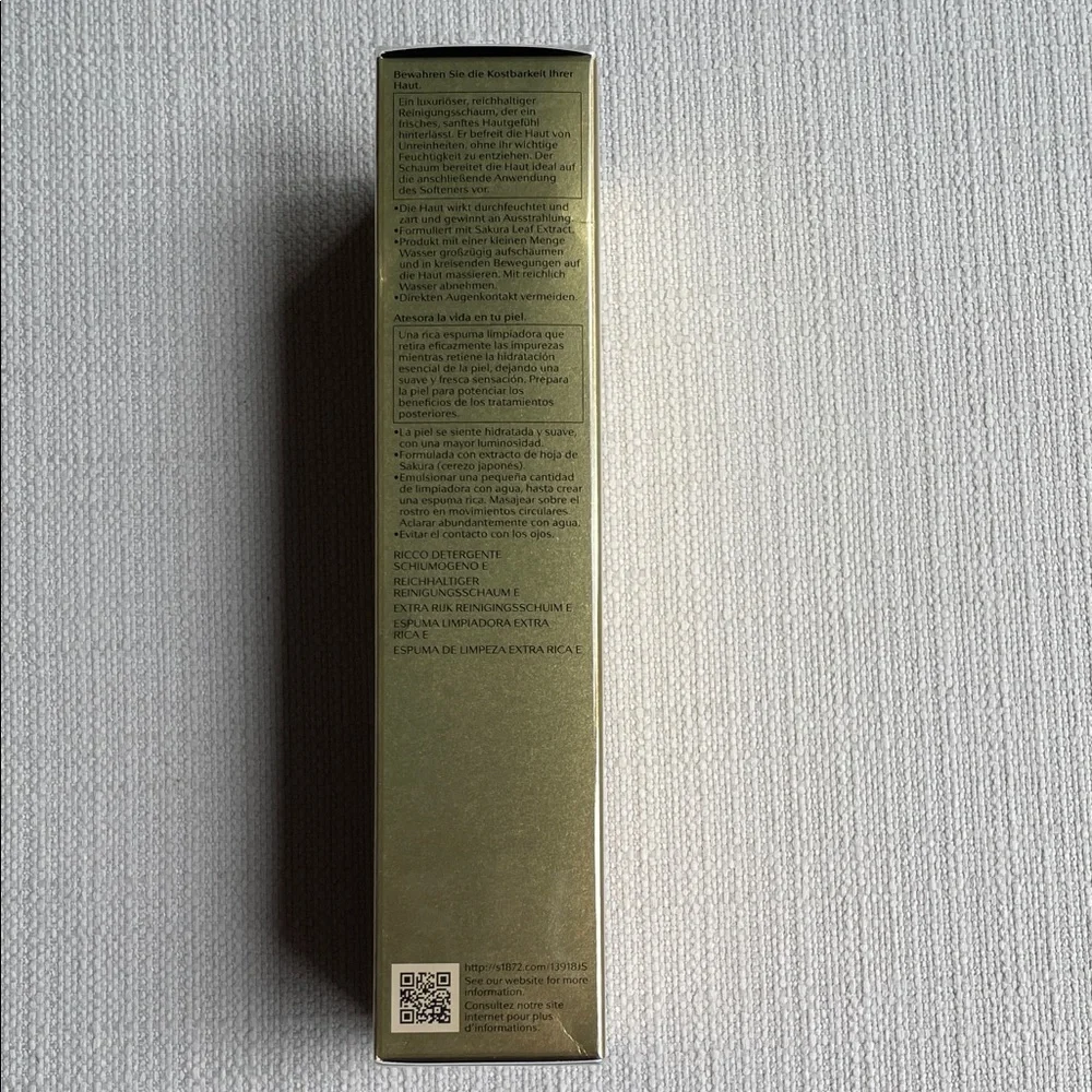Shiseido Future Solution LX Extra Rich Cleansing Foam new in box sealed